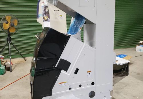 色彩選別機を導入致しました